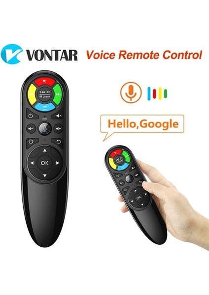 Q6 Pro Ses Uzaktan Kumanda 2.4g Kablosuz Hava Fare Gyroskope Ir Android Tv Kutusu Için Ir Öğrenme H96 X96 Max Plus X96 Mini (Yurt Dışından) modelleri