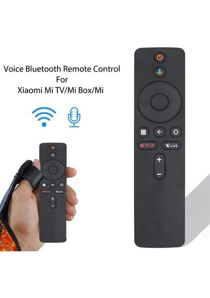 Sesli Bluetooth Uzaktan Kumanda Xiaomi Mi Tv / Mı Kutusu Için Yüksek Hassas Sesli Uzaktan Kumanda Asistanı Kontrolü (Yurt Dışından)