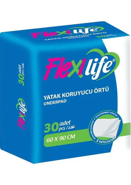 Flexilife Sermeli Bez (Hasta Alt Bezi) 60 Cm*90 Cm 30'Lu Paket