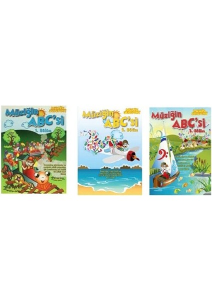 Müziğin ABC 'si 1 2 ve 3 (3 KİTAP SET) fiyatları