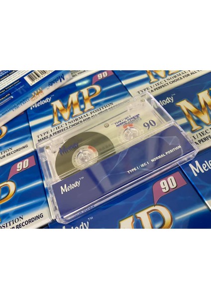 Boş Kaset 90LIK - Mp Ses Kayıt Kaseti - Teyp Kaseti