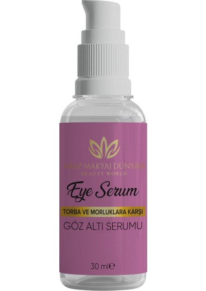 Göz Altı Morluk Kremi 30ml