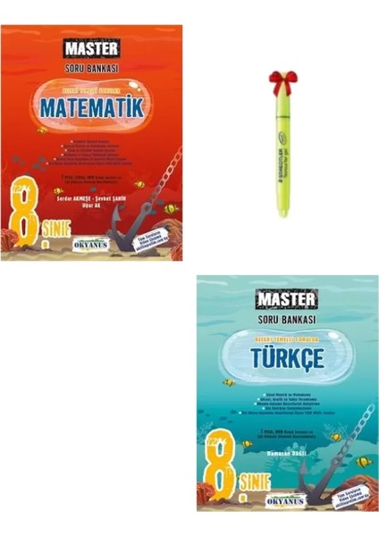 LGS 8. Sınıf Master Matematik ve Türkçe Soru Bankası