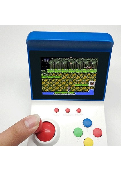 Mini Joystick Game Console, Product Color: Blue (Yurt Dışından)