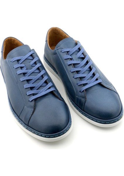Mavi Erkek Casual Deri Ayakkabı fırsatları