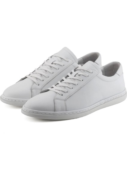 Beyaz Erkek Casual Deri Ayakkabı fırsatları