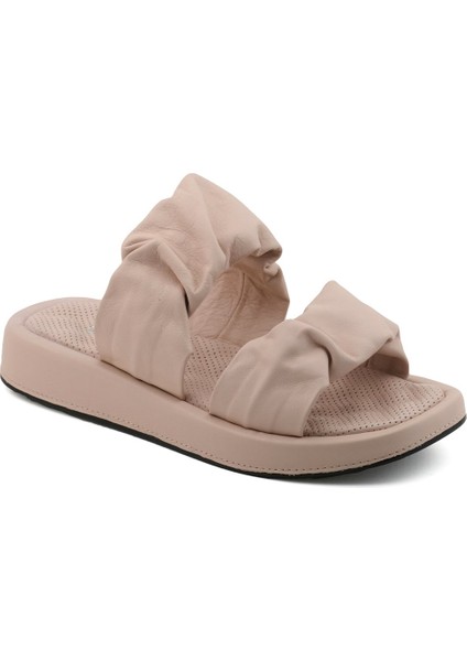 Pudra Deri Kadın Terlik
