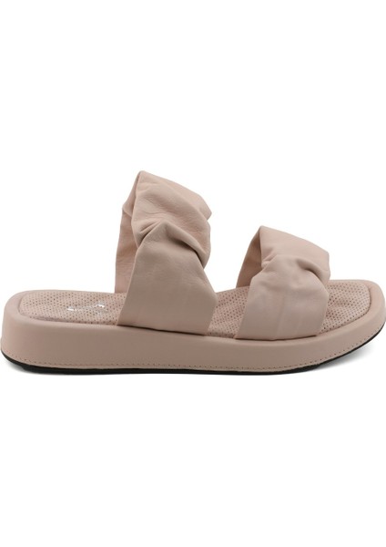 Pudra Deri Kadın Terlik modelleri