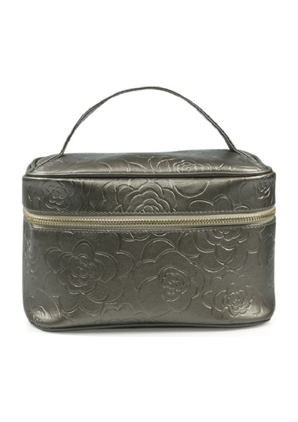 Pvc Kozmetik Çantası, Seyahat Taşınabilir Büyük Kapasite Için Uygun Gül Deseni Kozmetik Depolama Kozmetik Çantası Için Uygun (Yurt Dışından)