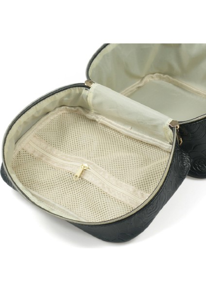 Pvc Kozmetik Çantası, Seyahat Taşınabilir Büyük Kapasite Için Uygun Gül Deseni Kozmetik Depolama Kozmetik Çantası Için Uygun (Yurt Dışından) fiyatları