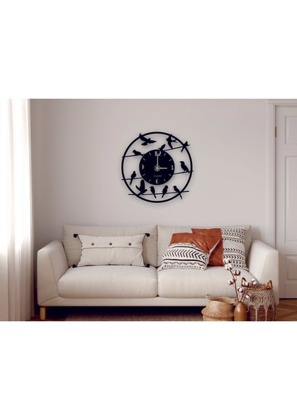 Kuşlar Metal Duvar Saati fiyatları