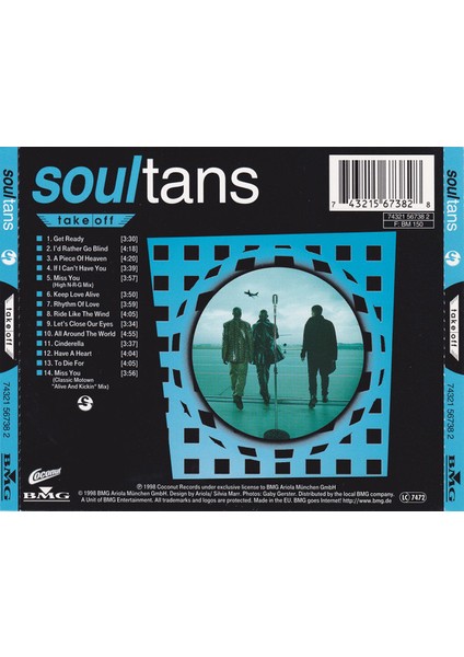 Soultans – Take Off CD
