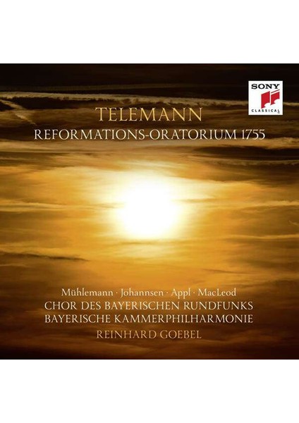 Telemann, Mühlemann,reinhard Goebel – Reformations Oratorium 1755 (Cd)