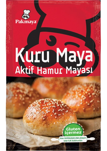 Aktif Kuru Hamur Mayası 40 x 100 gr