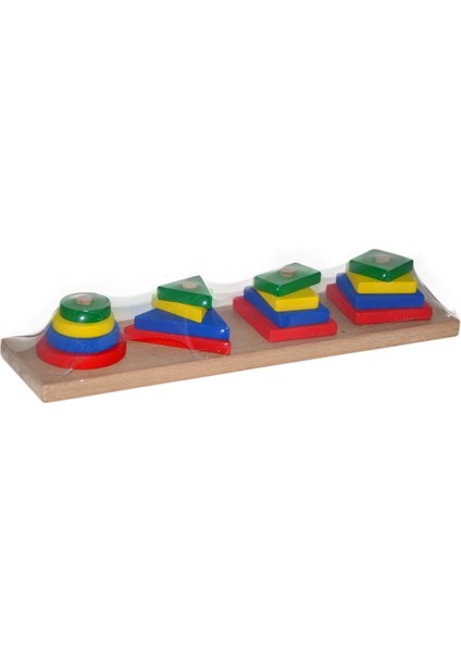 006KR Woodoy Renkli Geometrik Şekiller fiyatları