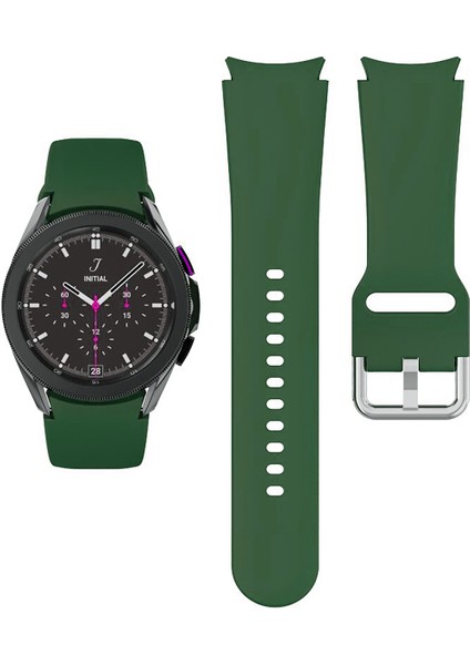 Samsung Galaxy Watch 5 Pro 45MM / Watch 5 40MM 44MM Uyumlu Kordon Tam Uyumlu Pimli Silikon