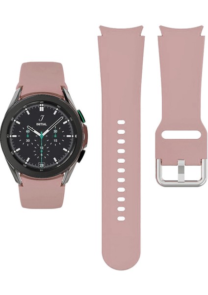 Samsung Galaxy Watch 5 Pro 45MM / Watch 5 40MM 44MM Uyumlu Kordon Tam Uyumlu Pimli Silikon