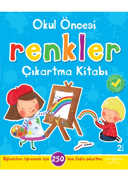 Okul Öncesi Renkler Çıkartma Kitabı