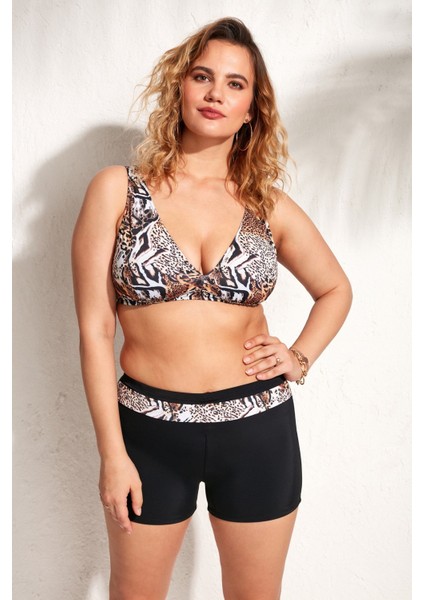 Şortlu Fra Bikini Desenli 206210