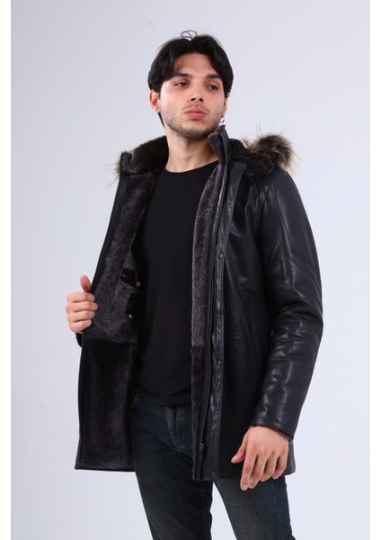 Erkek Deri Içi Kürklü Kaban fiyatları