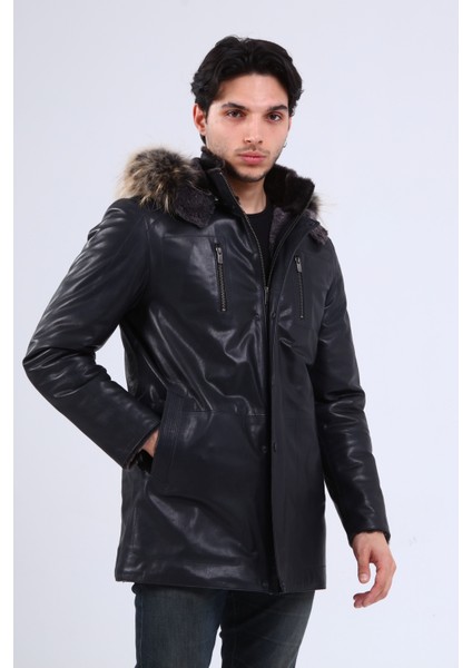 Erkek Deri Içi Kürklü Kaban fırsatları