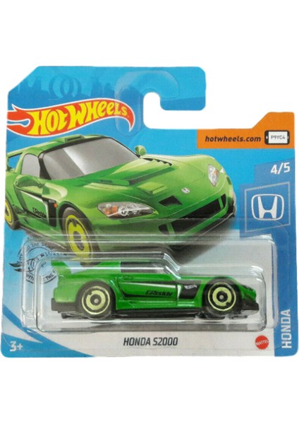 Tekli Arabaları Honda S2000 Yeşil Oyuncakları GHF82