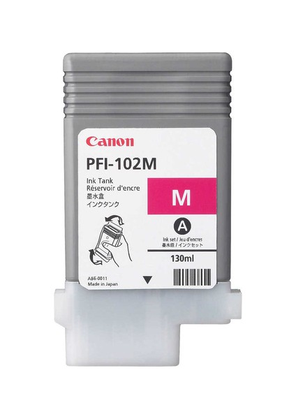 Canon PFI-102M/0897B001 Kırmızı Muadil Kartuş