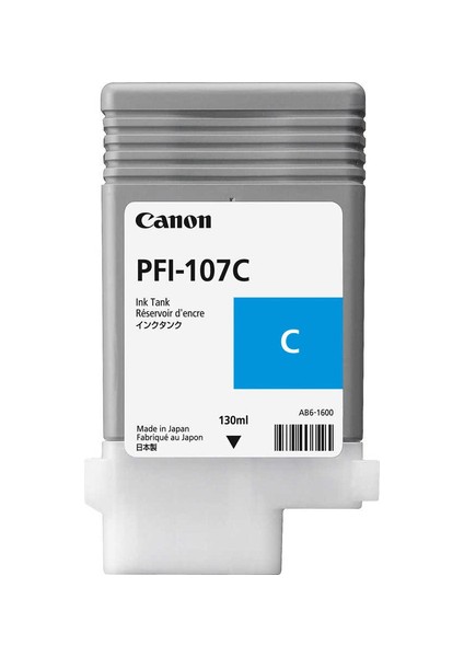 Canon PFI-107C Mavi Muadil Kartuş