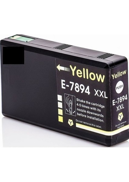 Epson 79XL-C13T79044010 Sarı Muadil Kartuş Yüksek Kapasiteli