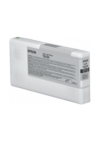 Epson T6539-C13T653900 Açık Açık Siyah Muadil Kartuş