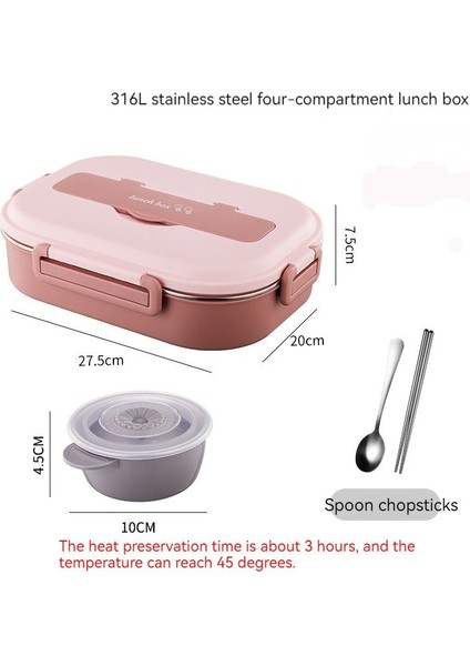 316 Paslanmaz Çelik Öğle Yemeği Kutusu (Yurt Dışından) fiyatları