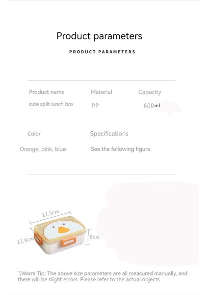 Plastik Öğle Yemeği Kutusu (Yurt Dışından) fırsatları