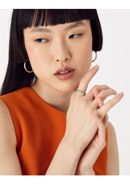 Oval Detaylı Yüzük fiyatları