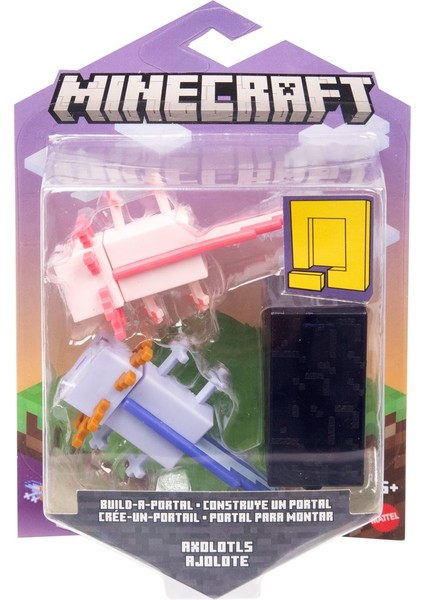 Minecraft Axolotlar Aksesuarlı Figür