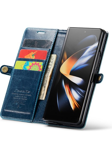 Retro Tarzı Cüzdan Kılıf Samsung Galaxy Z Fold4 ile Uyumlu modelleri
