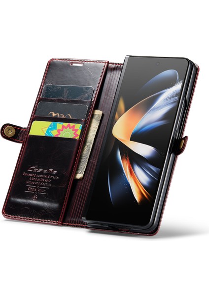 Retro Tarzı Cüzdan Kılıf Samsung Galaxy Z Fold4 ile Uyumlu modelleri