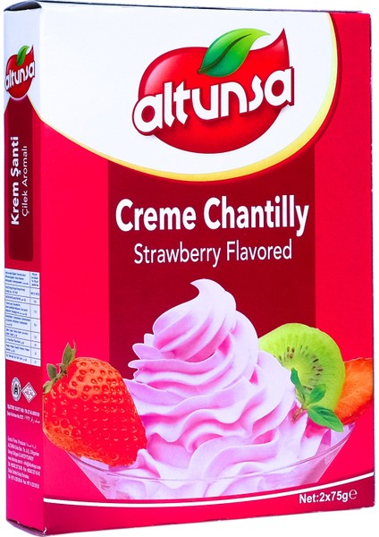 Çilekli Krem Şanti 150 gr