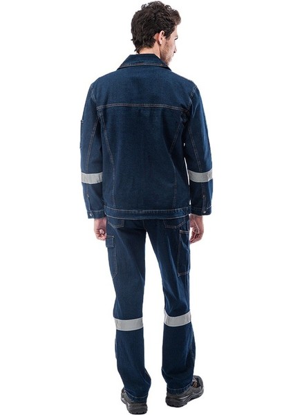 Eser Iş Güvenliği Myform Strong Blue Jean Kot Takım - 2 Takım modelleri