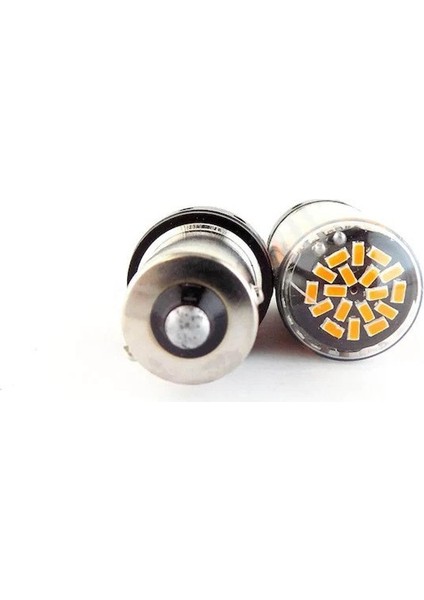 Sinyal Ampulü 150 LED Turuncu 12V Tek Duy LED Ampul Gündüz LED fiyatları