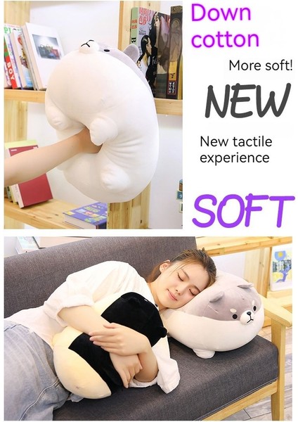 Sevimli Corgi Bebek Shiba Inu Yastık Peluş Oyuncak (Yurt Dışından)