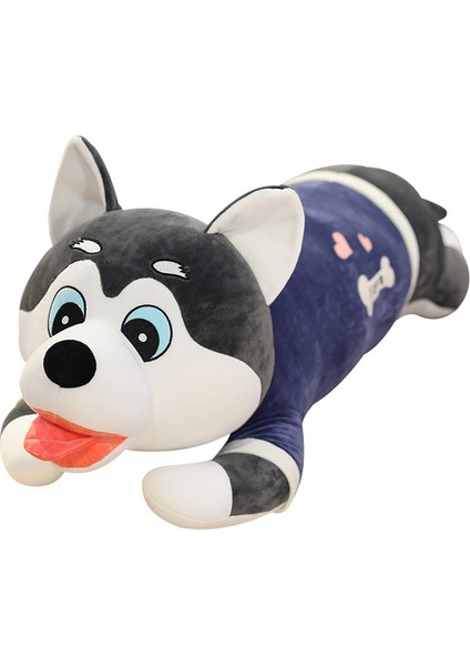 Husky Peluş Oyuncak Karikatür Bebek Yastık Çocuk Bebeği (Yurt Dışından)
