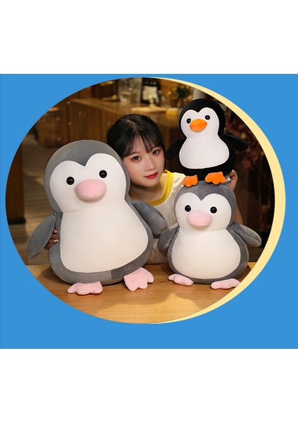 Sevimli Penguen Bebek Peluş Oyuncak Uyku Yastığı (Yurt Dışından)