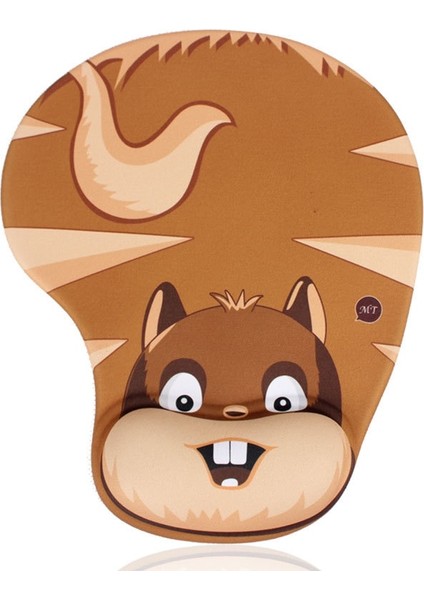 Kaymaz Yumuşak Silikon Sevimli Karikatür Anime 3D Mouse Pad - Çok Renkli (Yurt Dışından)