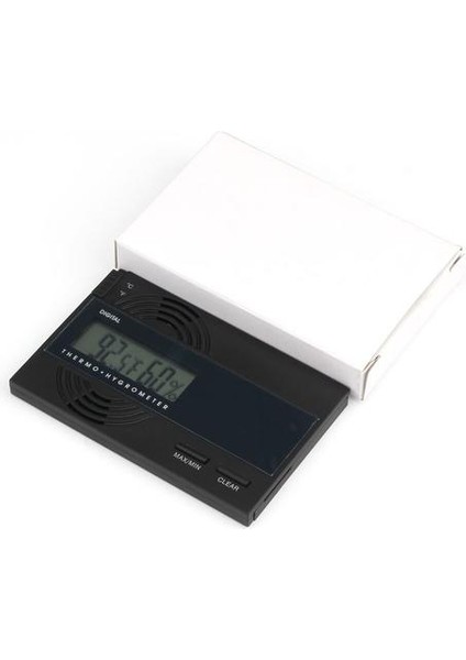 1 Adet Elektronik Puro Higrometre Neme Ev Iç Mekan Sıcaklık Nem Ölçer Dijital Puro Humidor Higrometre (Yurt Dışından)