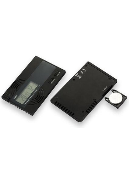 1 Adet Elektronik Puro Higrometre Neme Ev Iç Mekan Sıcaklık Nem Ölçer Dijital Puro Humidor Higrometre (Yurt Dışından)
