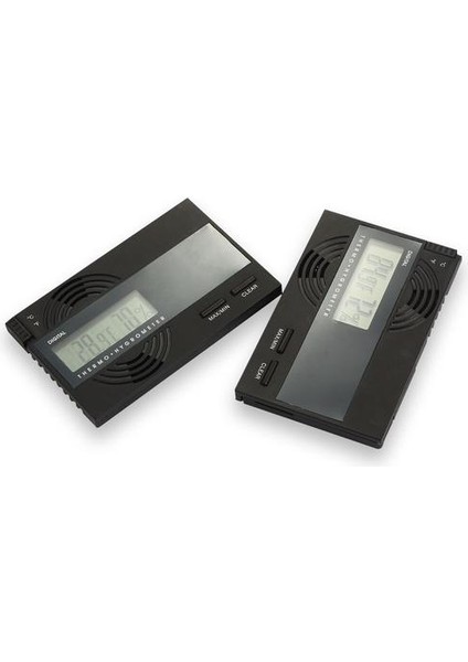 1 Adet Elektronik Puro Higrometre Neme Ev Iç Mekan Sıcaklık Nem Ölçer Dijital Puro Humidor Higrometre (Yurt Dışından)
