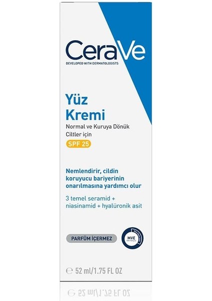 Yüz Kremi Spf 25 52 Ml