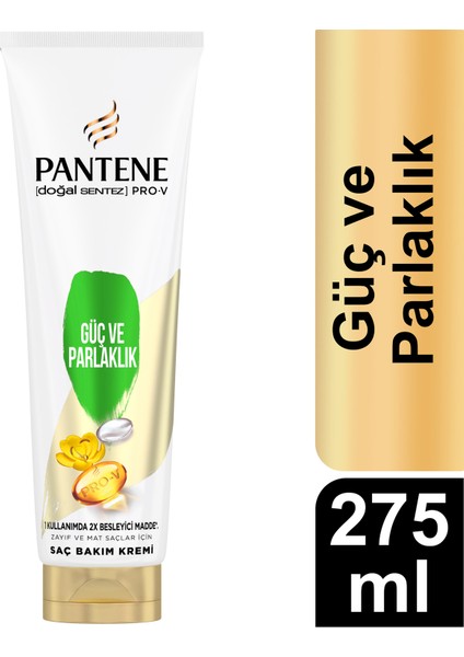 Doğal Sentez Güç Ve Parlaklık Saç Bakım Kremi 275 Ml