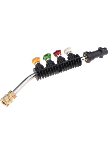 K1-K7 Için 4 Hızlı Nozul Ipucu ile Araba Yıkayıcı Metal Jet Mızrak Nozeti