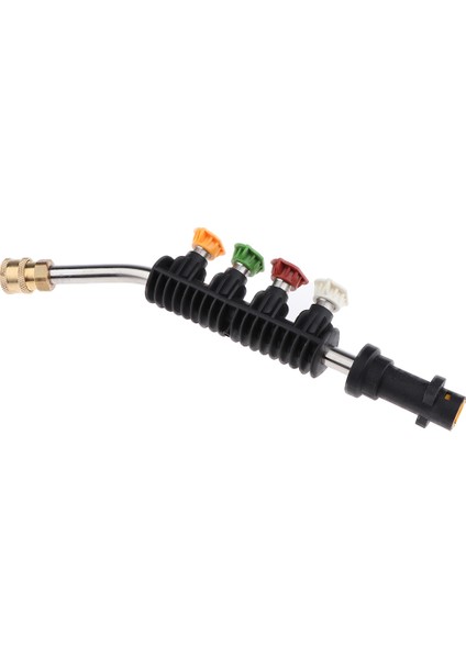 K1-K7 Için 4 Hızlı Nozul Ipucu ile Araba Yıkayıcı Metal Jet Mızrak Nozeti fırsatları